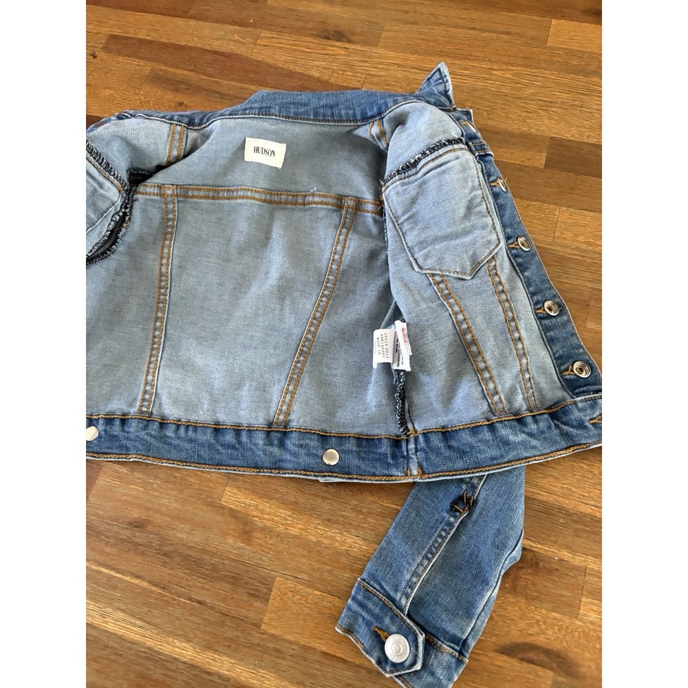 Hudson Denim Jacket‎ KIDS GIRLS SIZE 5 Jean Coat - Picture 15 of 16